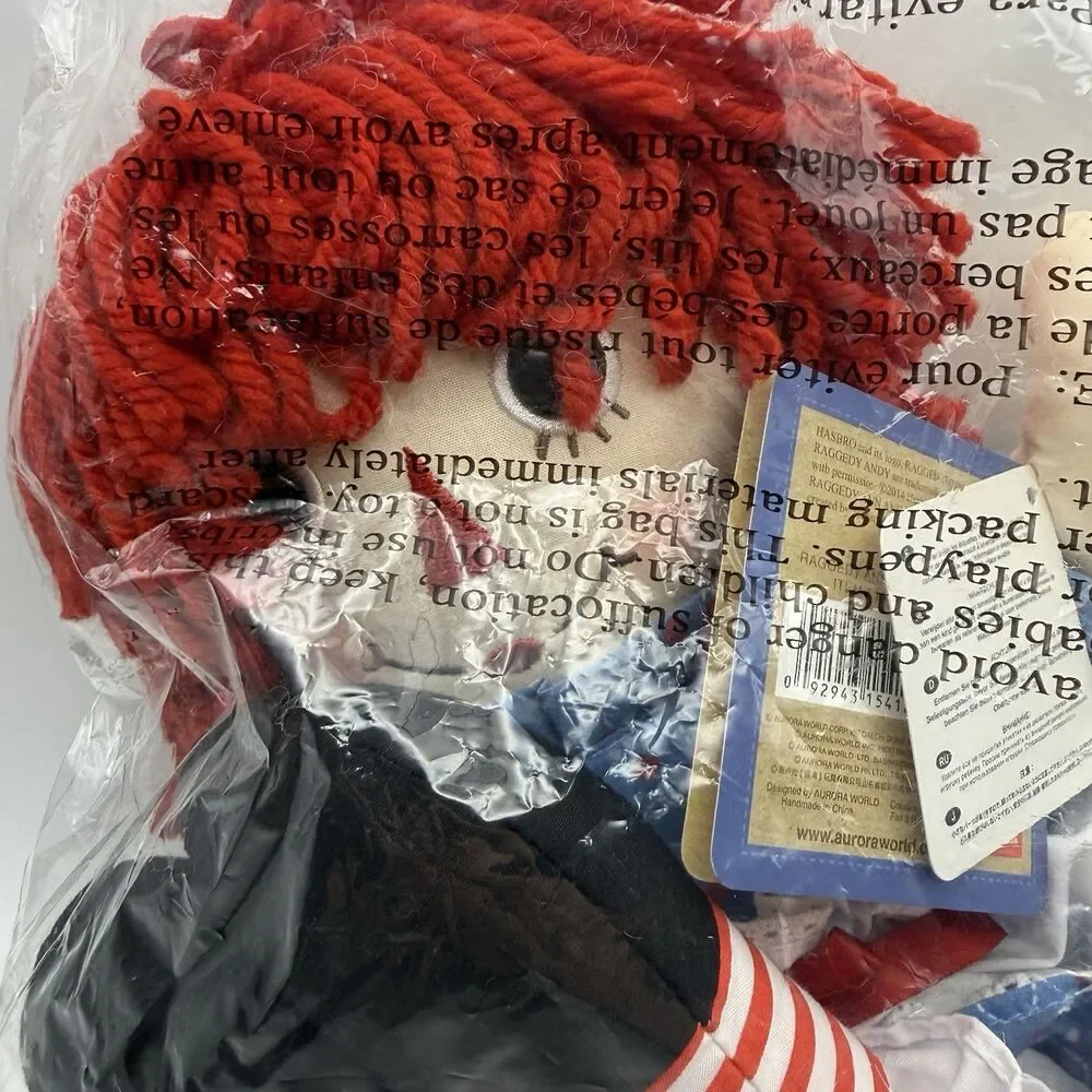 Aurora World Raggedy Ann Classic Doll 16